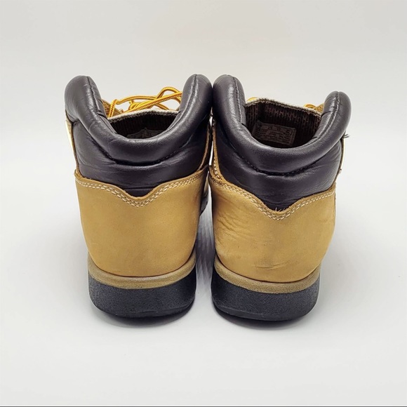 Boy’s Timberland Field Boots Wheat Nubuck - Picture 4 of 12